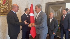 30 Ağustos Zafer Bayramı’nda Kaymakamlıkta Tebrikler Kabul Edildi