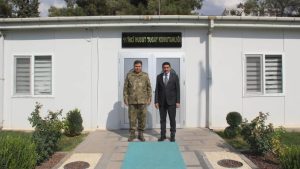 Kilis 7 Aralık Üniversitesi Rektörlüğü'nden Komutanlığa Ziyaret