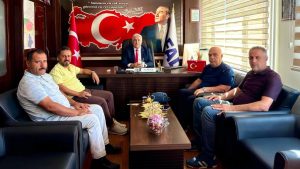 Kilis Basın Cemiyeti’nden AFAD Müdürü Arif Mencik’e Ziyaret