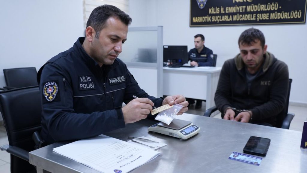 Kilis'te Narkotik Operasyonu
