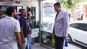 Vali Kalaylı Karataş Semtinde Vatandaşlar İle Bir Araya Geldi!