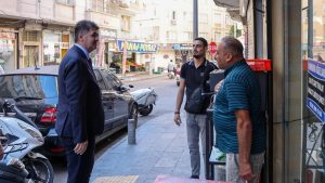 Vali Ömer Kalaylı’dan Nemika Caddesi Esnafına Sabah Ziyareti