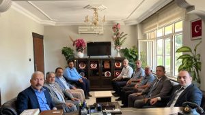 AK Parti Milletvekili Karahan’dan Elbeyli Kaymakamı’na Ziyaret