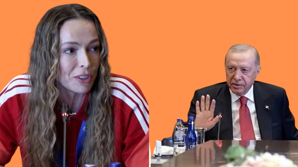 Eda Konuşmaya Başlayınca Erdoğan Araya Girdi