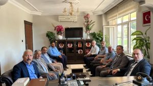 Elbeyli Kaymakamlığı'nda Önemli Ziyaret