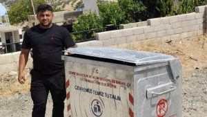İl Özel İdaresinden Köylere 207 Çöp Konteyneri
