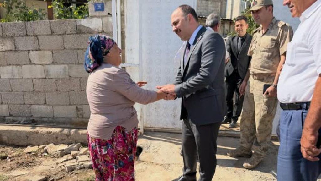 Kaymakam Şahin’den Bozkaya Köyü’ne Ziyaret