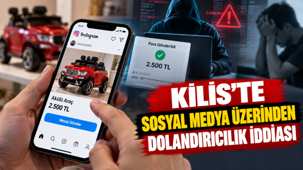 Kilis’te Sosyal Medya Üzerinden Dolandırıcılık İddiası