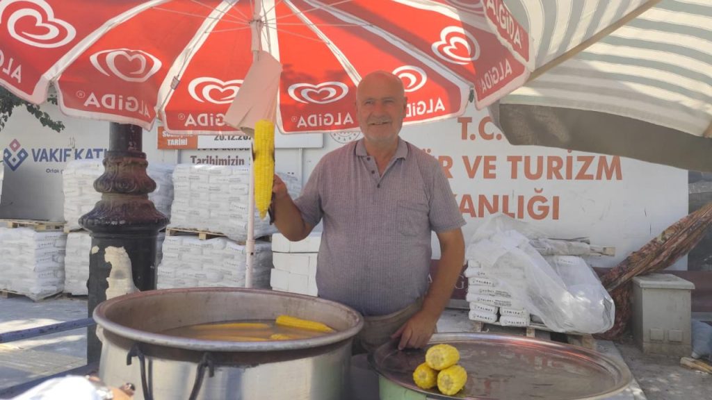 Kilis'te Süt Mısır Sezonu Devam Ediyor