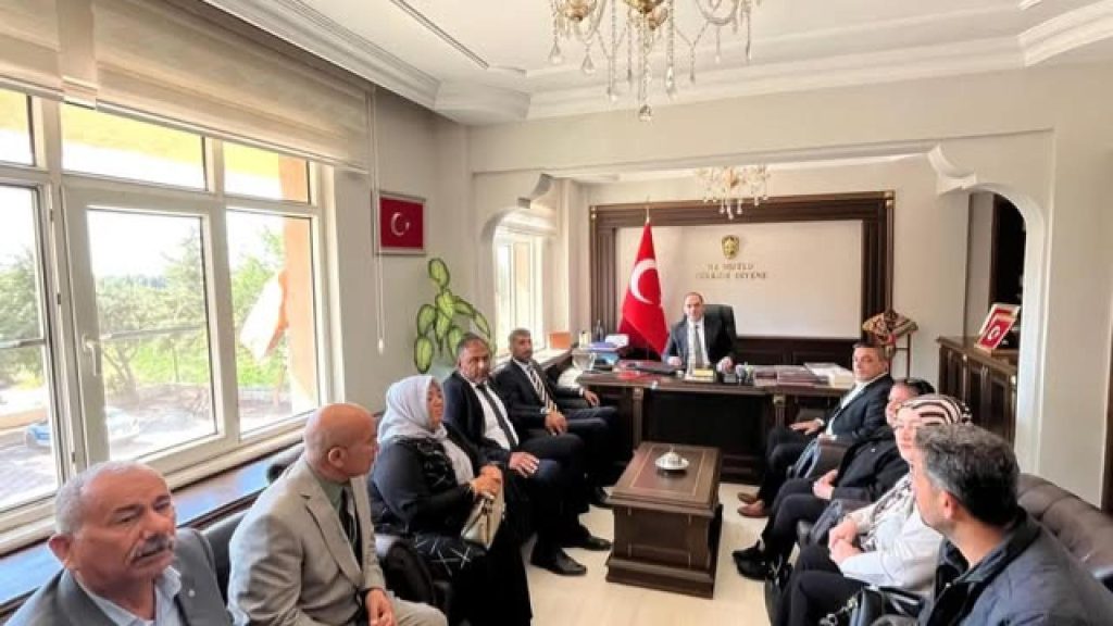 MHP Heyetinden Kaymakam Hacıismailoğlu’na Ziyaret