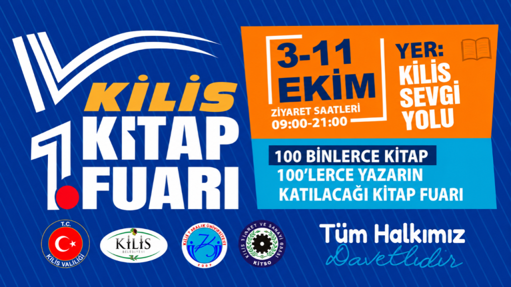 Kilis Kitap Fuarına Hazırlanıyor