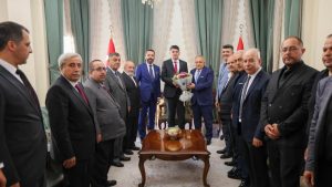 Vali Kalaylı, Ahilik Haftası Heyetini Kabul Etti