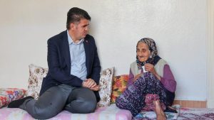 Vali Kalaylı’dan 100 Yaşındaki Fidan Yıldırım’a Ziyaret
