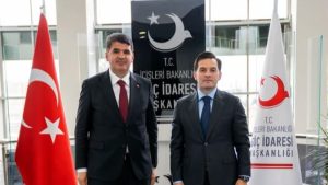 Vali Kalaylı’dan Göç İdaresi Başkanı Yazıcı’ya Ziyaret