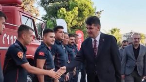 Vali Kalaylı’dan İtfaiyecilere Ziyaret