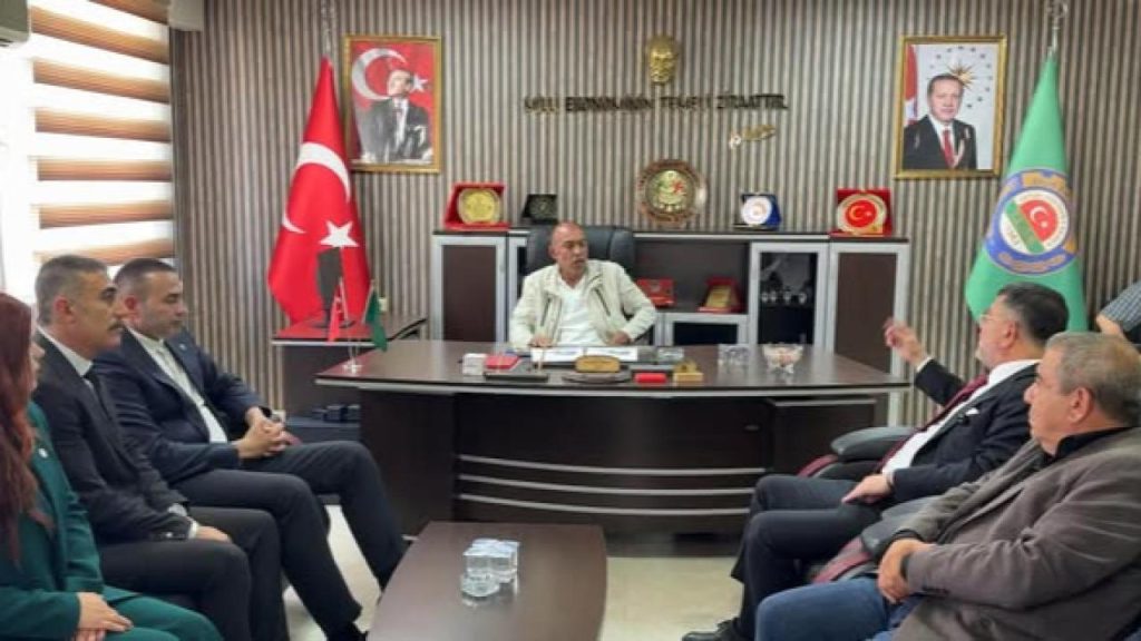 Yeni Parti Heyetinden Kilis Ziraat Odası’na Ziyaret