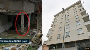 Maltepe’de 7 katlı binada çökme! Kolonlardaki görüntü içler acısı…